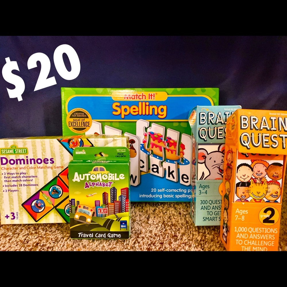 Assorted learning games